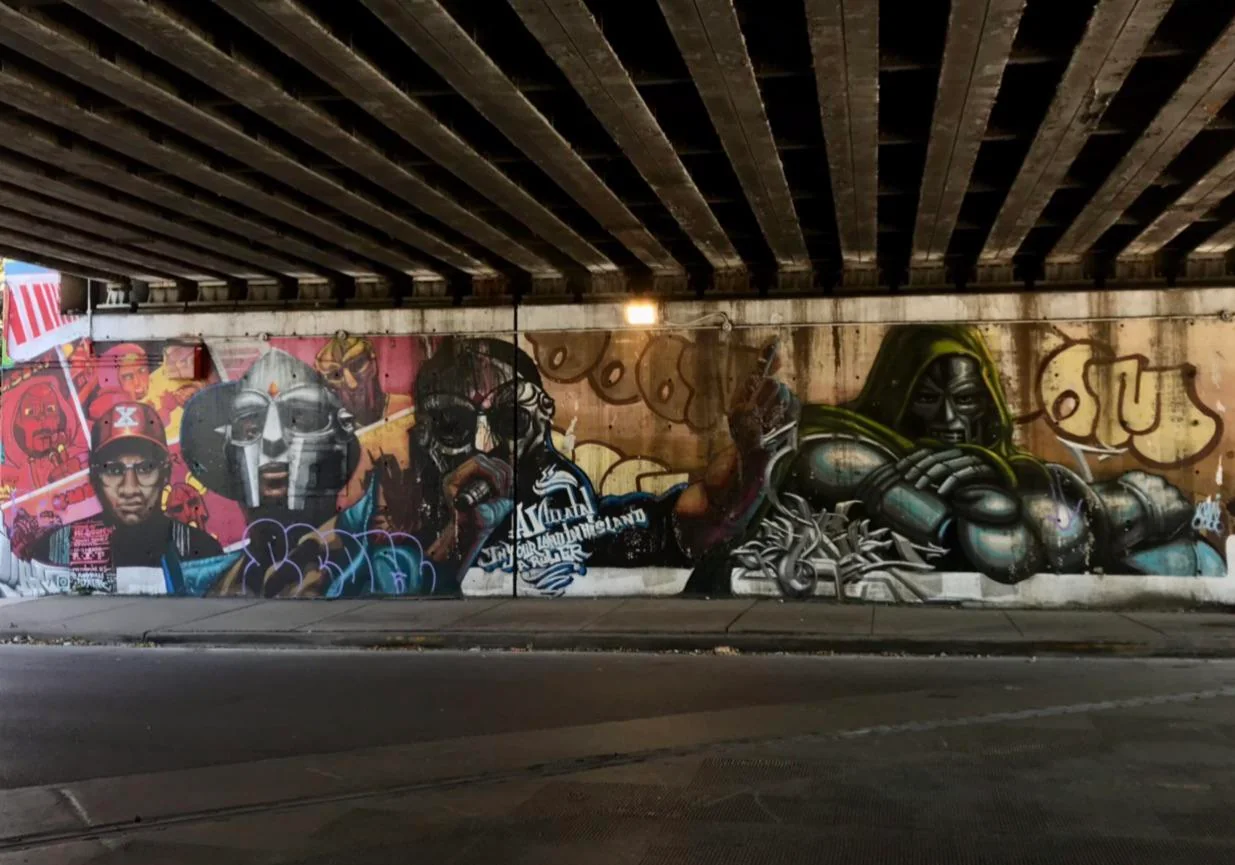 Mural de MF DOOM